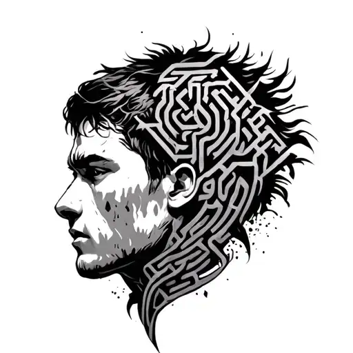 maze runner tattoo design idea