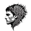maze runner tattoo design idea