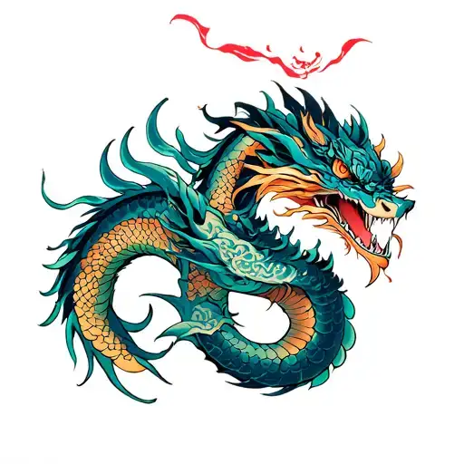 Final Fantasy leviathan tattoo design idea