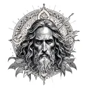 Yahweh tattoo design idea