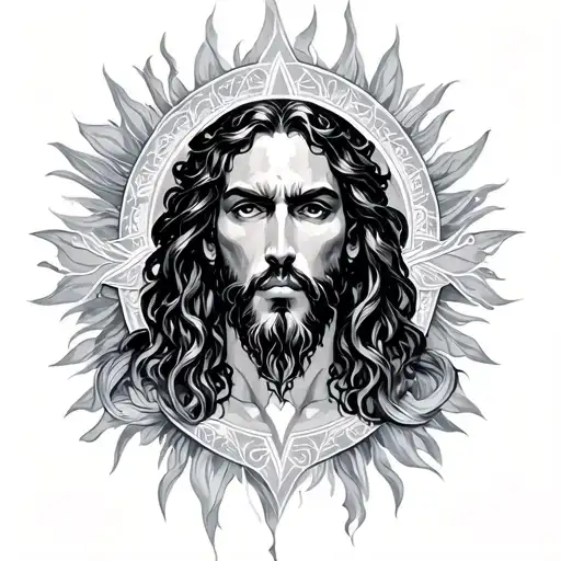 Yahweh tattoo design idea