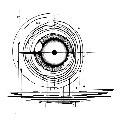 psychology, eye, perspective, mind, direction, concept design tattoo design idea