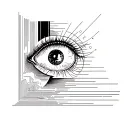 psychology, eye, perspective, mind, direction, concept design tattoo design idea