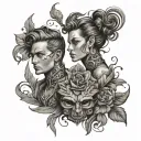 matthis und Levi tattoo design idea