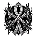 Ankh tattoo design idea