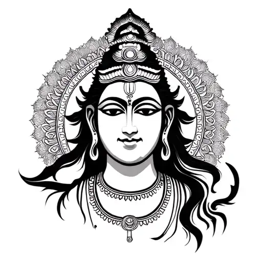 Om Namah Shivaya tattoo design idea