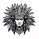 Inca tattoo design idea