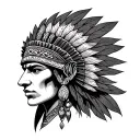 Inca tattoo design idea