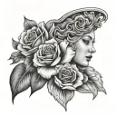 mom memorial tattoo design idea