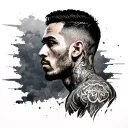 Tony Ferguson Back tattoo design idea