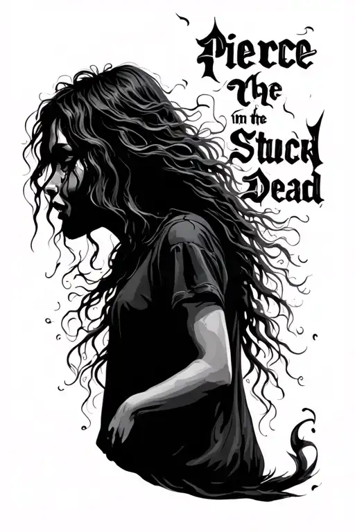 pierce the veil stuck in dead tattoo design idea