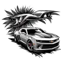 Camaro memory tattoo tattoo design idea