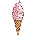 picnic table ice cream tattoo design idea