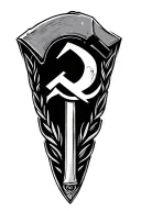 Hammer and sickle tattoo design idea