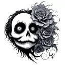 Tim Burton tattoo design idea