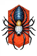 spider tattoo design idea