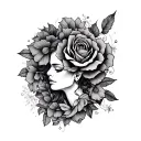 Febuary and October  tattoo design idea