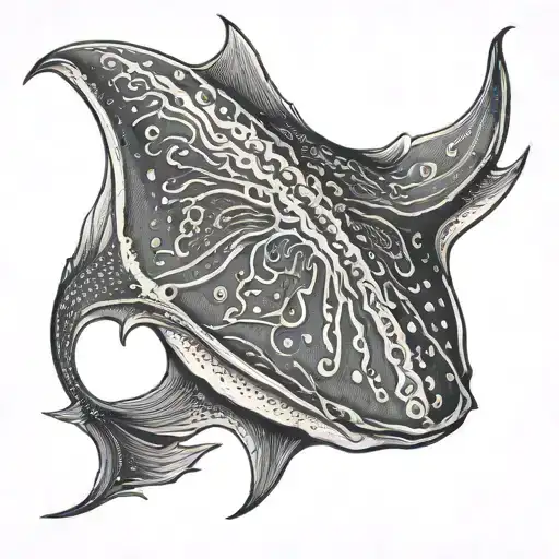 stingray tattoo design idea