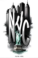 "NYC" "NYC" "NYC" New York skyline statue of liberty tattoo design idea