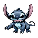 stitch tattoo design idea