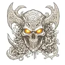 Doom eternal tattoo design idea