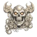 Doom eternal tattoo design idea