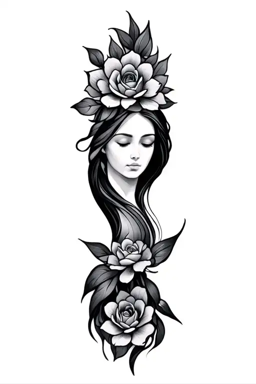 Serenity Courage Wisdom tattoo design idea