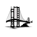 Mackinac bridge Michigan tattoo design idea