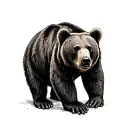 Mama Bear tattoo design idea