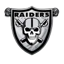 Raiders shield engraved tattoo design idea