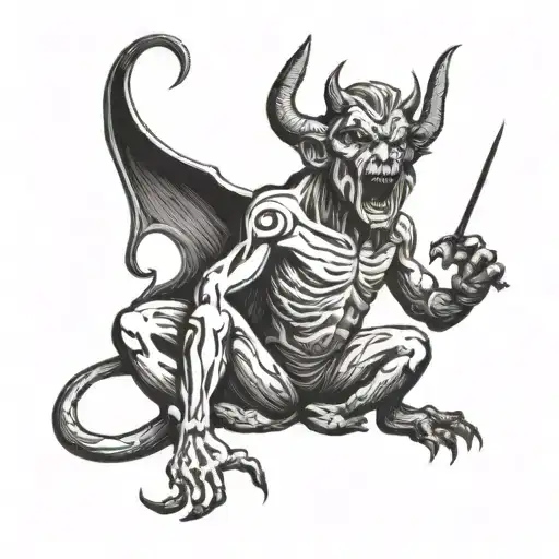 "if loyalty was forgivable, the devil would be sitting next to god" tattoo design idea