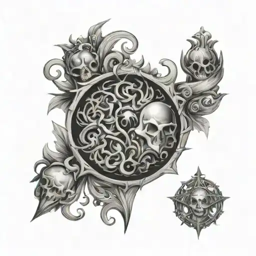 Seven Deadly Sins tattoo design idea