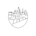 Barcelona City tattoo design idea