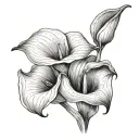 Calla Lilies tattoo design idea