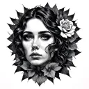 Acta Non Verba tattoo design idea