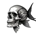 Memento Mori Carpe Diem tattoo design idea