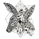 haron and hare inside tattoo design idea