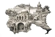 syria tattoo design idea