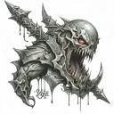 pyke de lol tattoo design idea