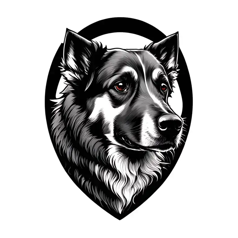 Shepherd Staff tattoo design idea