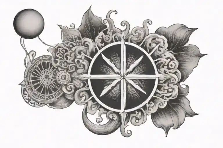 Beatles imagine and here comes the sun tattoo design idea