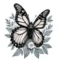 blue bird moose cardinal monarch butterfly stewarts iced coffee tattoo idea tattoo design idea