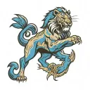 Detroit Lions tattoo design idea