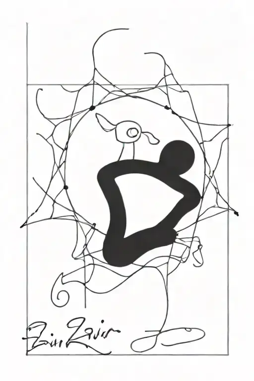 Zain,cancer, spiritualist tattoo design idea