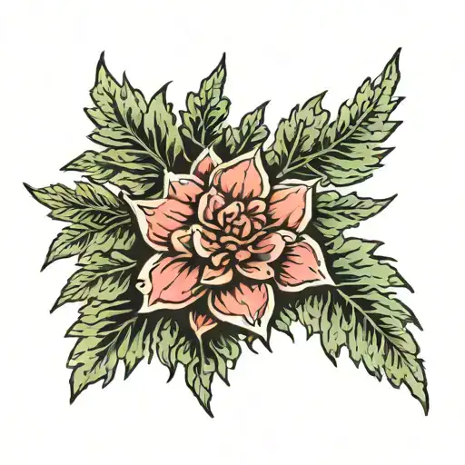 cedar of lebanon tattoo design idea