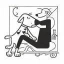 dog lover tattoo design idea