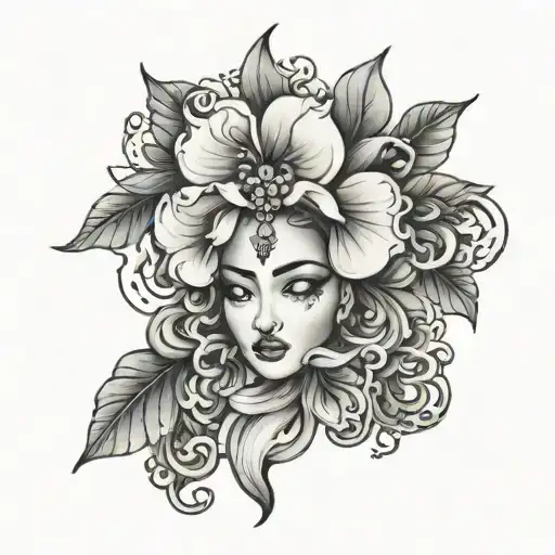 Jade With Small Decoration tattoo design idea