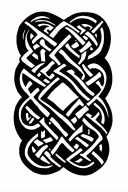 Celtic Dara Knot tattoo design idea