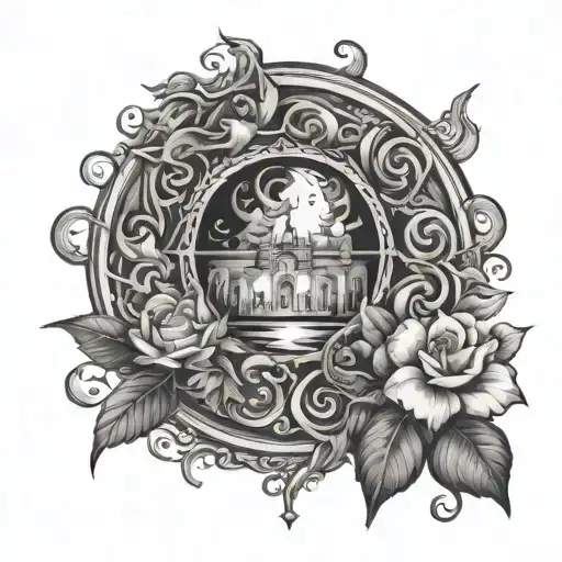 Matthew 6:34 tattoo design idea