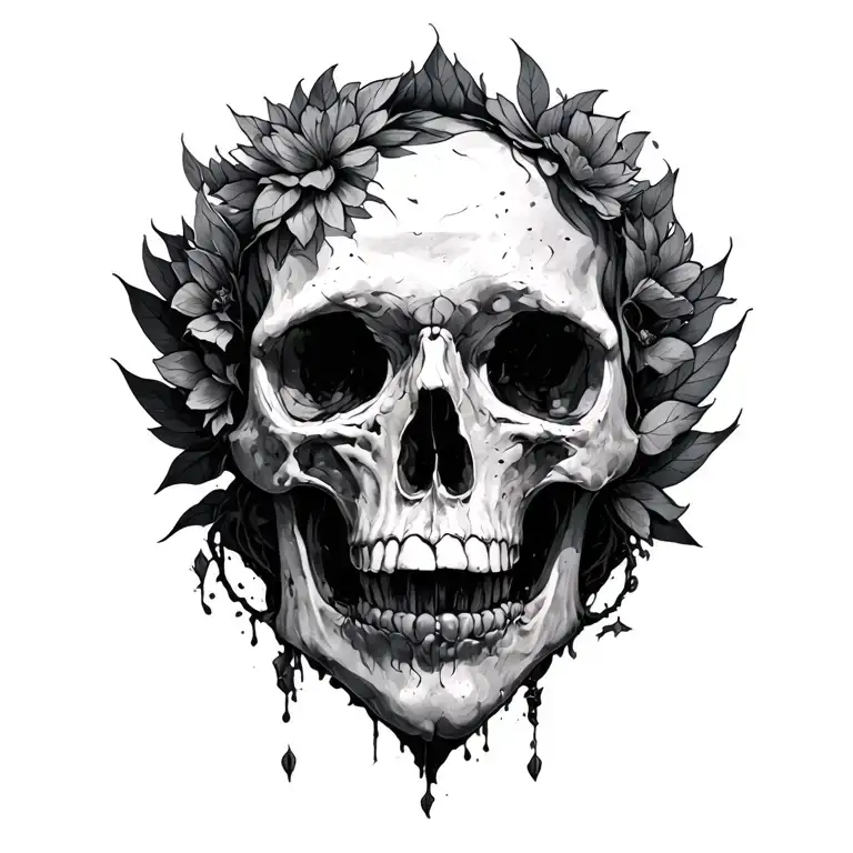 "The natural order is disorder" tattoo design idea